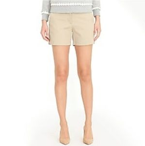 J. Crew Chino 5" Khaki Shorts